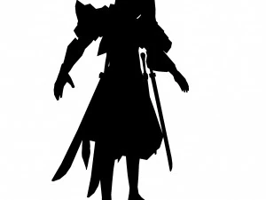 game 3d character - male warrior 06 3D Model