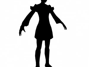 game 3d character - female taoist 01 3D Model