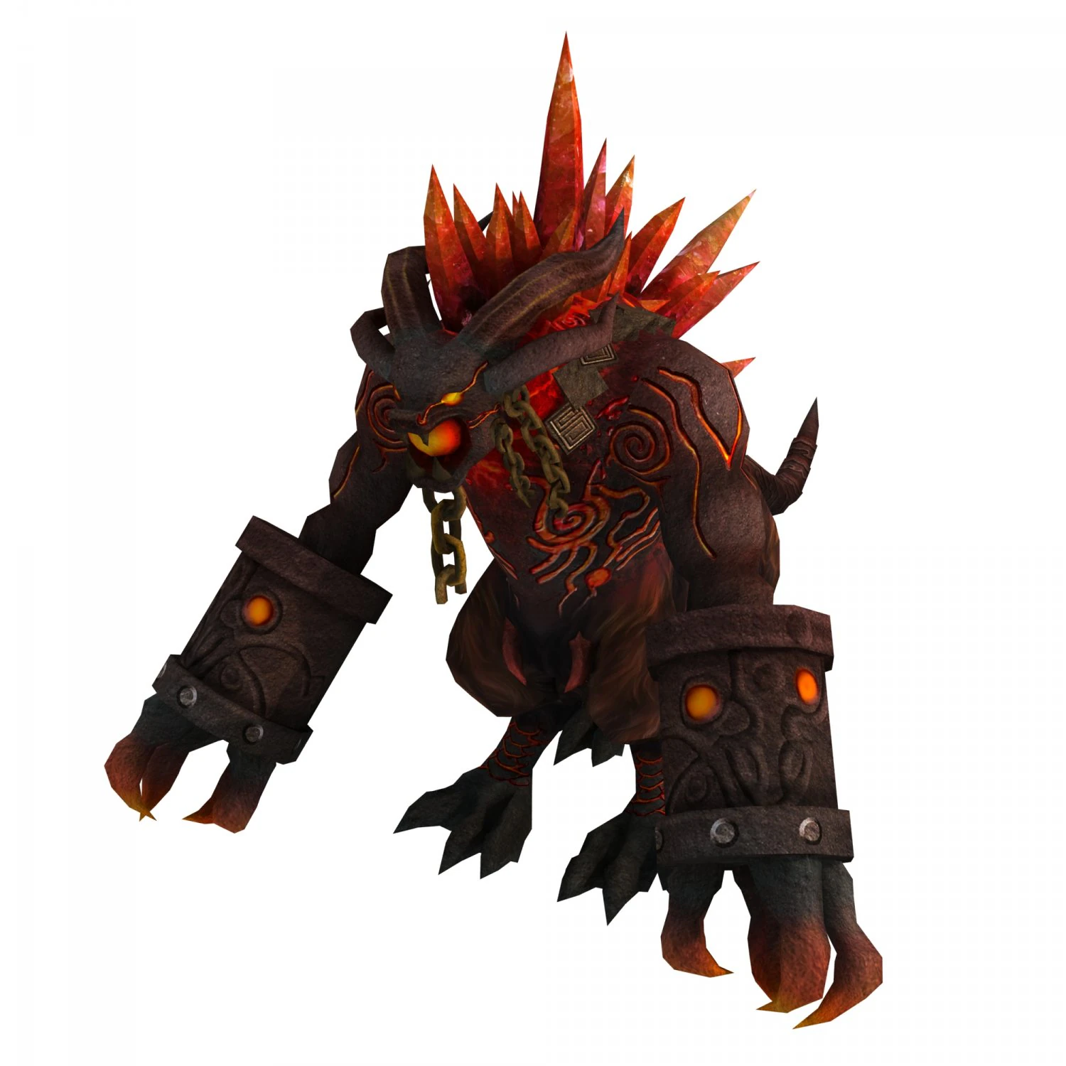 game 3d character - candle dragon 3D Model .c4d .max .obj .3ds .fbx .stl .blend 