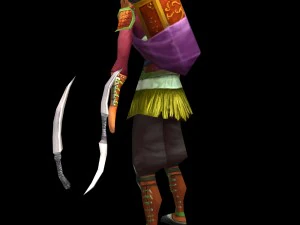 cross-border thief 3D Model