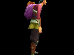 cross-border thief 3D Model