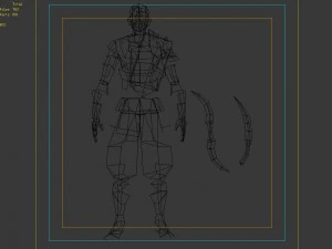 cross-border thief 3D Model
