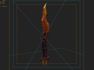low poly 3d games - - daggers Model 3D
