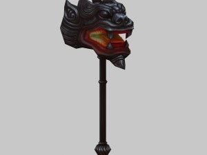 low poly 3d games - - hammers Modèle 3D