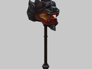 low poly 3d games - - hammers 3D Model