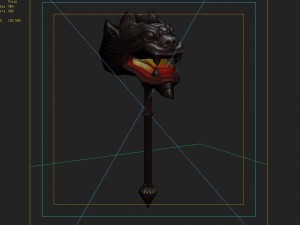 low poly 3d games - - hammers Modèle 3D