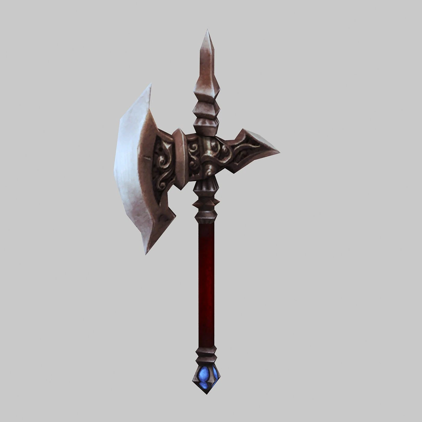 low poly 3d games - - axe 02 3D Model .c4d .max .obj .3ds .fbx .stl .blend 