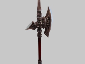 low poly 3d games - - axe 02 Modelo 3D
