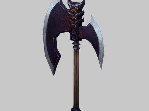 low poly 3d games - - axe 03 Modelo 3D