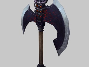 low poly 3d games - - axe 03 Modelo 3D