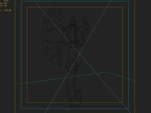 low poly 3d games - - axe 05 3D Model