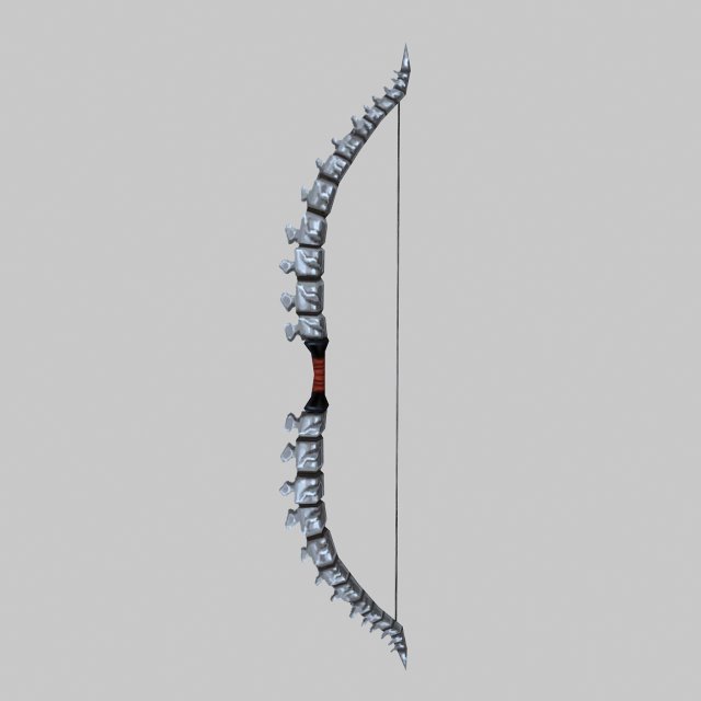 low poly 3d games - - bone arch 3D Model .c4d .max .obj .3ds .fbx .stl .blend 