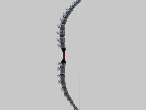 low poly 3d games - - bone arch 3D Model