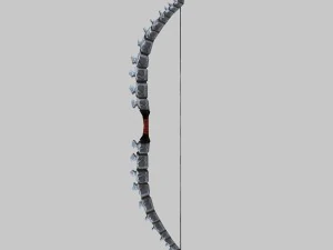 low poly 3d games - - bone arch 3D Model