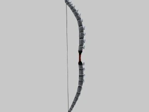low poly 3d games - - bone arch 3D Model