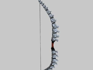 low poly 3d games - - bone arch 3D Model