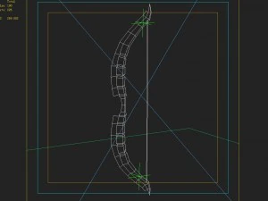 low poly 3d games - - bone arch 3D Model