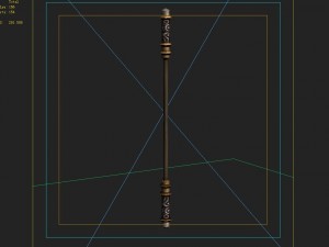 low poly 3d games - - sticks 001 Modello 3D