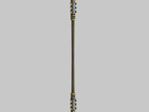 low poly 3d games - - sticks 002 3D Model