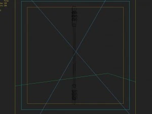 low poly 3d games - - sticks 002 3D Model