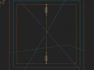 low poly 3d games - - sticks 002 3D Model