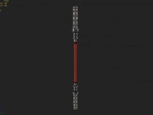 - bast&atilde;o 005 Modelo 3D