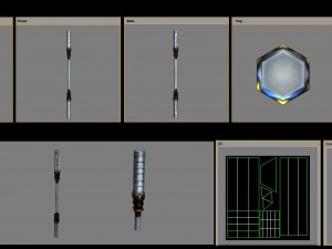 - stick 007 Modelo 3D