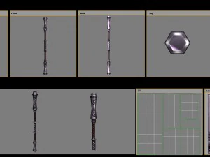 - stick 009 3D Model