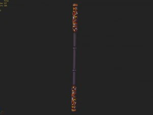 - stick 011 3D Model