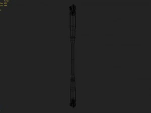 - छड़ी 014 3D मॉडल