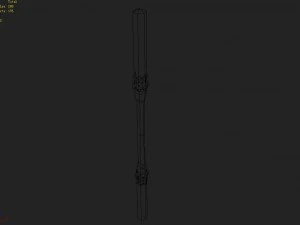 - палка 016 3D Модель