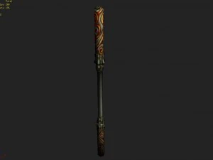 - палка 016 3D Модель