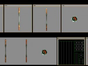 - палка 016 3D Модель