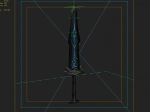 - sword 02 3D Model