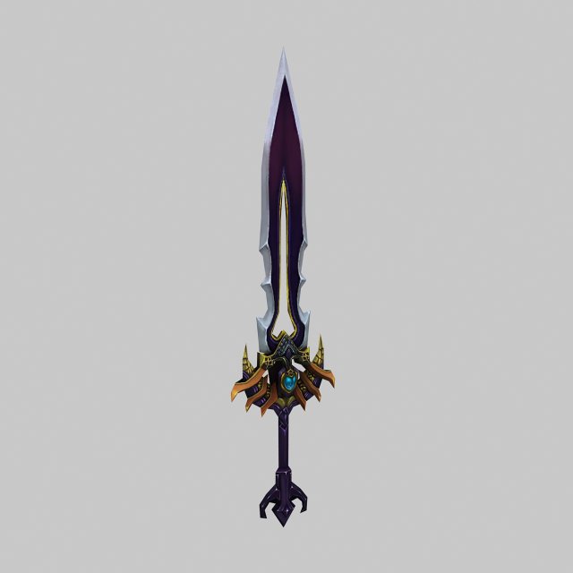 - sword 04 3D Model .c4d .max .obj .3ds .fbx .stl .blend 