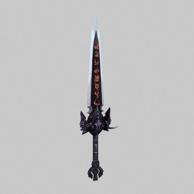 - sword 05 Modelo 3D .c4d .max .obj .3ds .fbx .stl .blend 