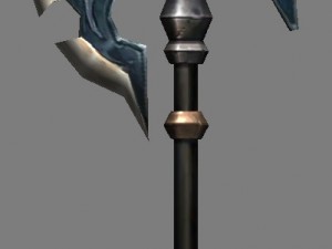 - battle axe 001 Modèle 3D