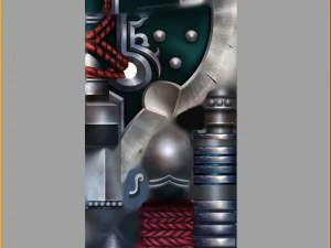 - battle axe 002 3D Model