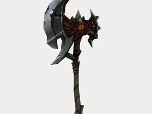 - battle axe 003 3D Model