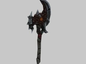 - battle axe 003 3D Model