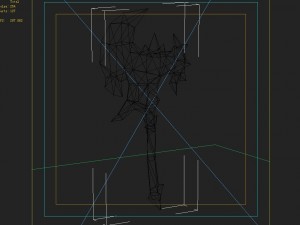 - battle axe 003 3D Model