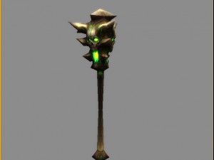 - battle axe 004 Model 3D