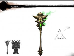 - battle axe 004 Model 3D
