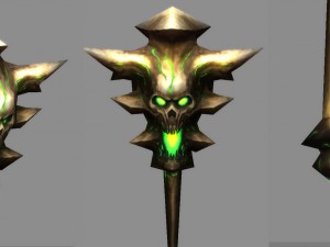 - battle axe 004 Model 3D