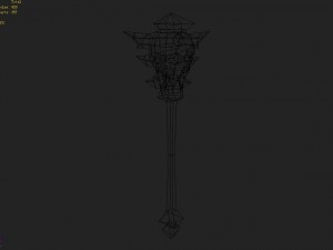 - battle axe 004 Model 3D
