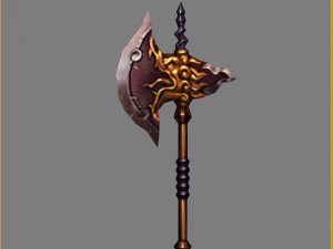- battle axe 005 3D मॉडल