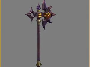- battle axe 006 3D Model