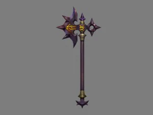 - battle axe 006 3D Model