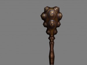- battle axe 007 3D Model