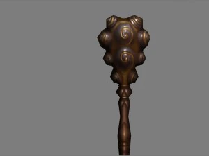 - battle axe 007 3D Model